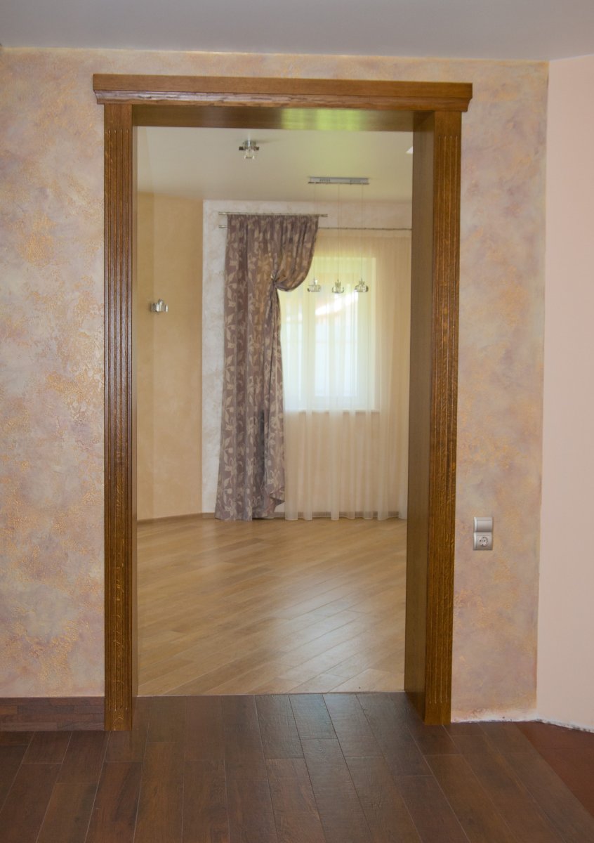 Отделка дверного проема без двери