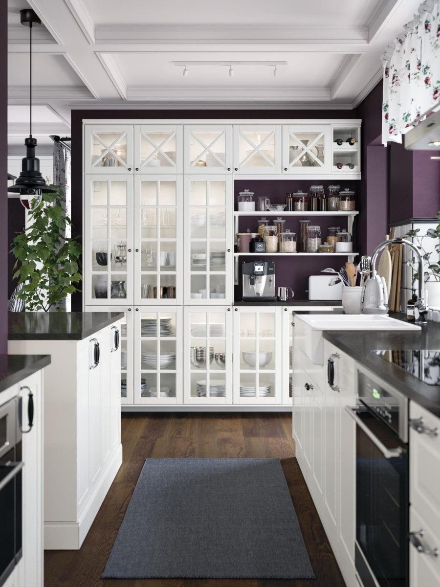 Кухня Будбин икеа в интерьере