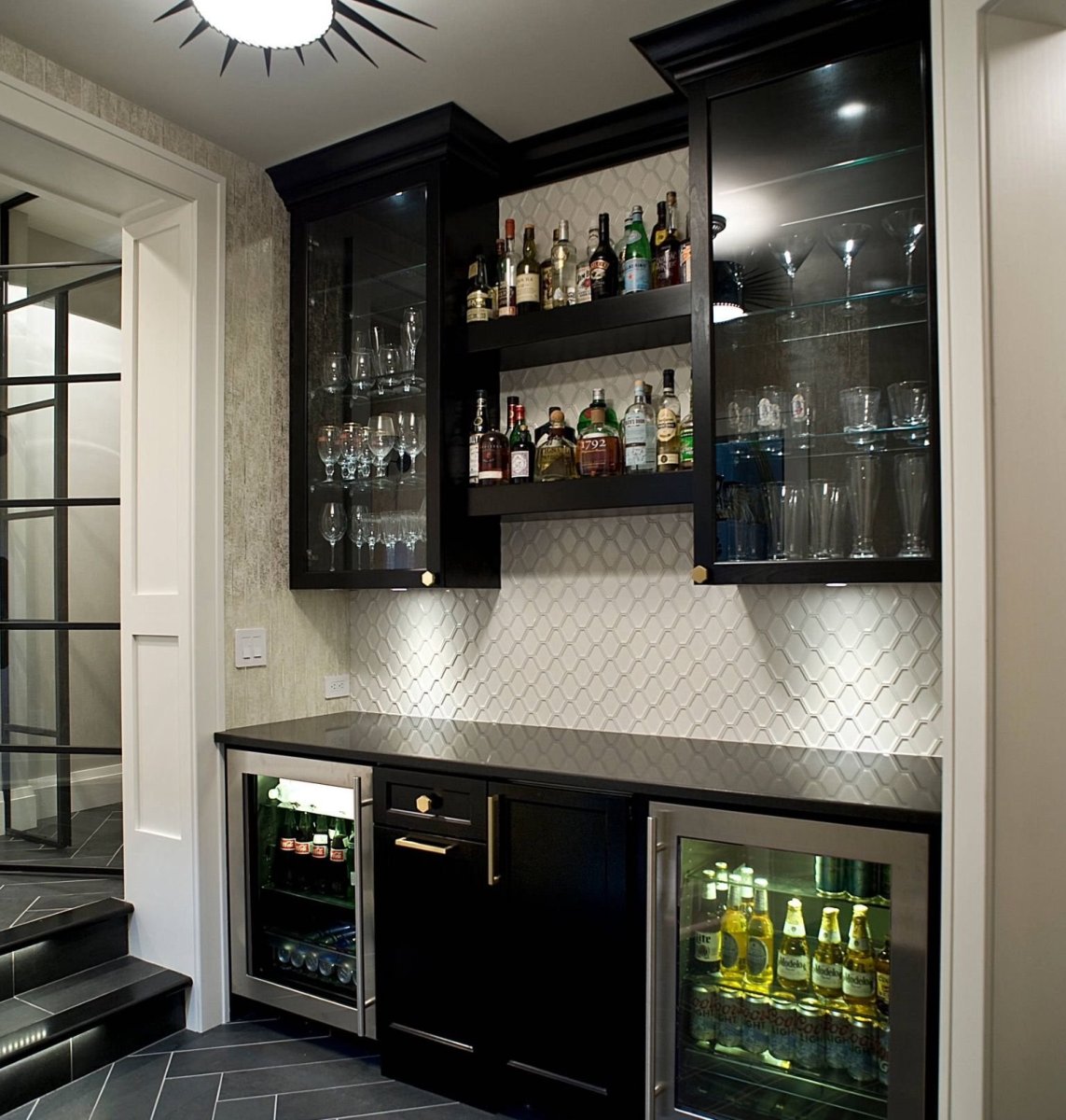 Мини бар на кухне