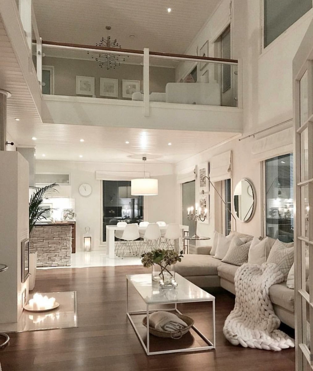 Стильные интерьеры домов