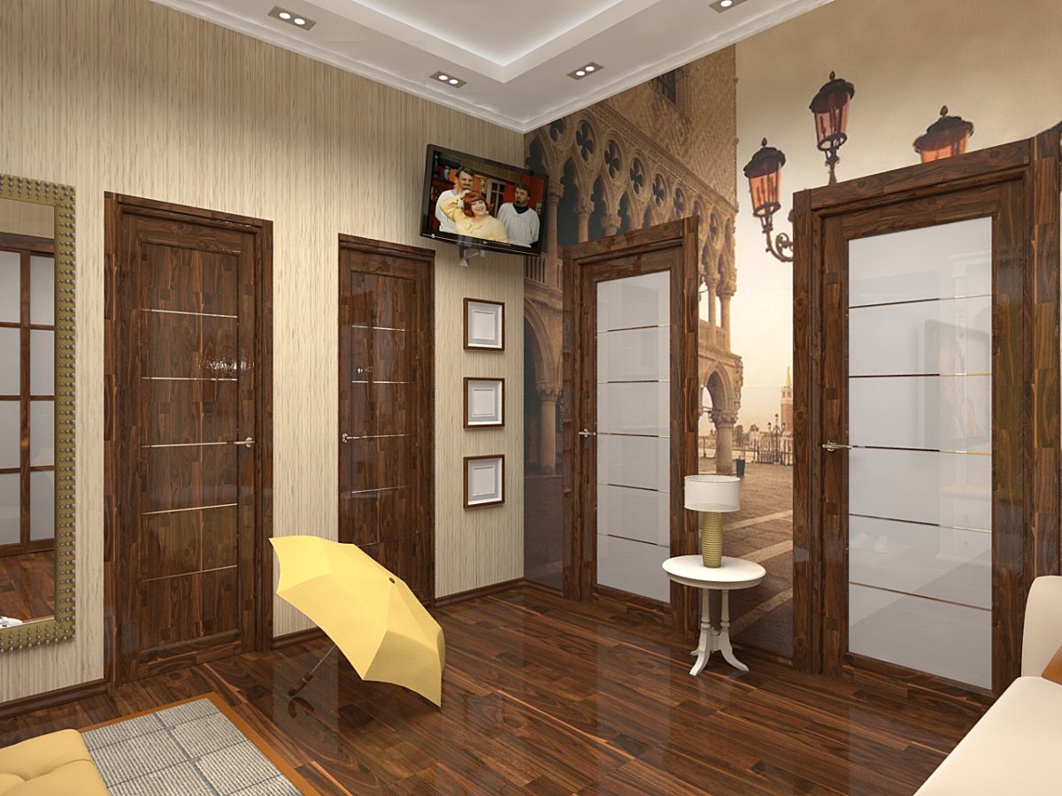 Разные двери в интерьере квартиры