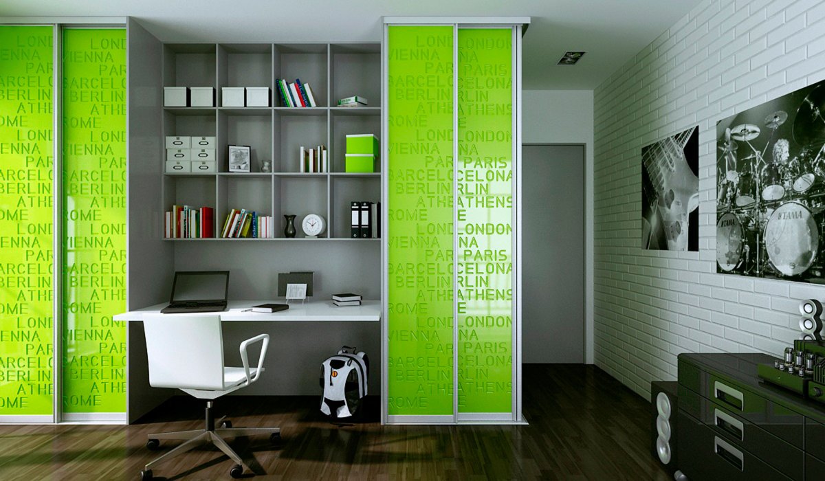 Шкаф купе для подростка мальчика