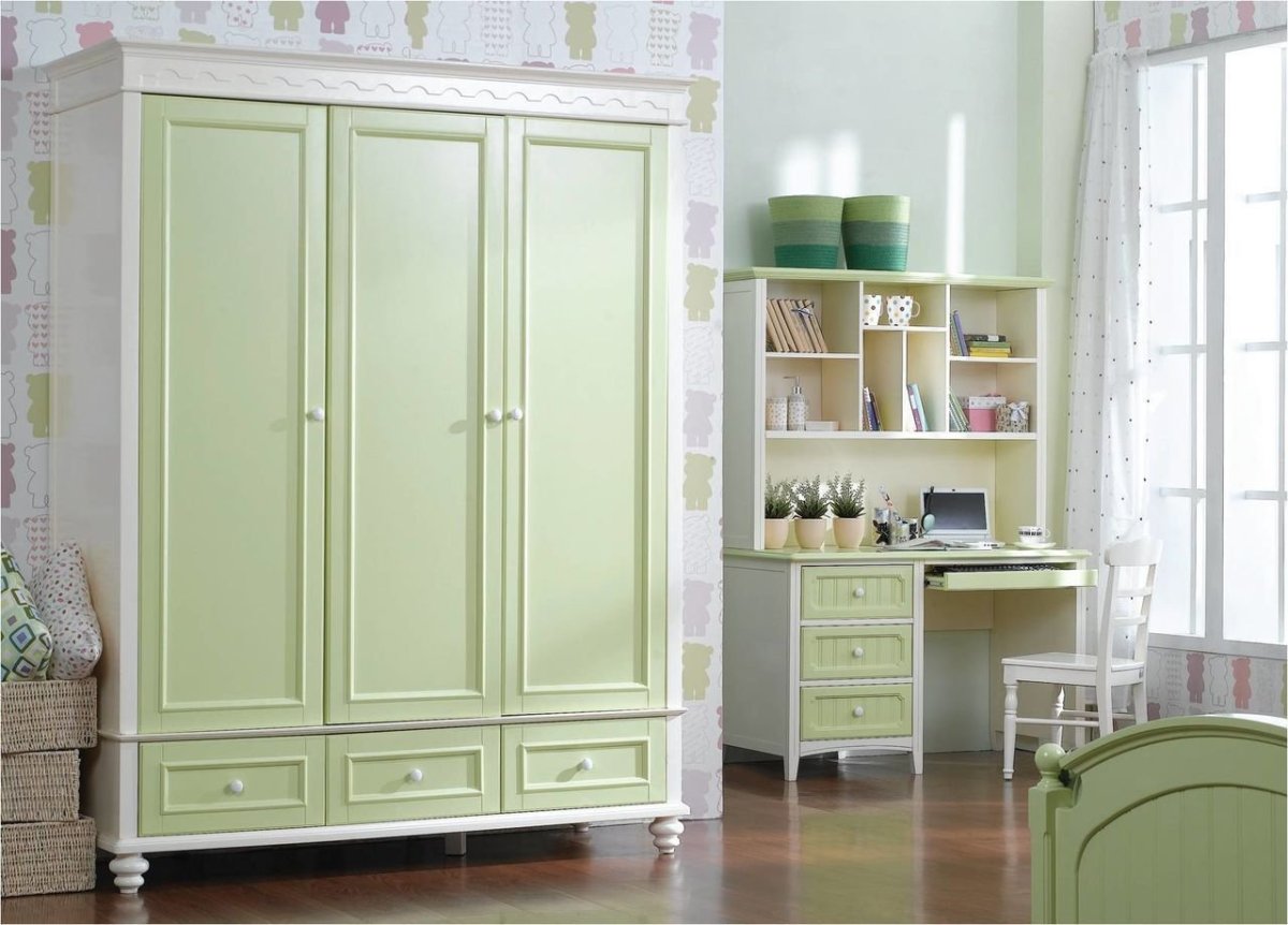 Шкаф фисташкового цвета