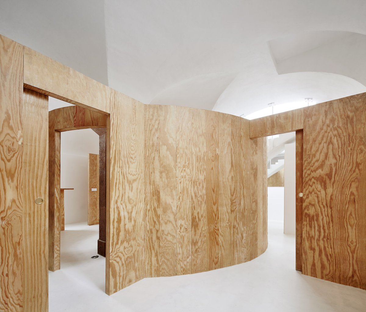 Дверь из фанеры