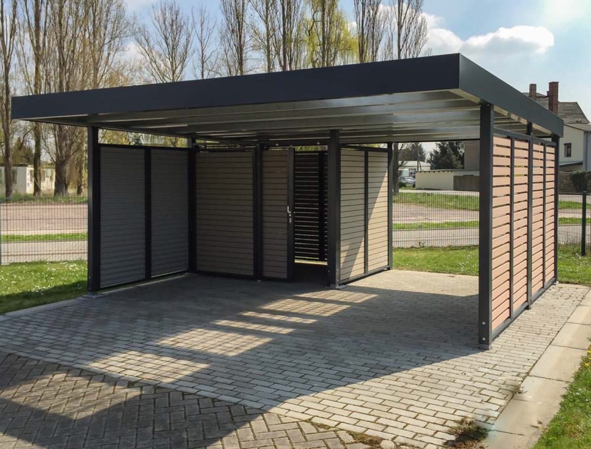 Навес "Техно ar Cube