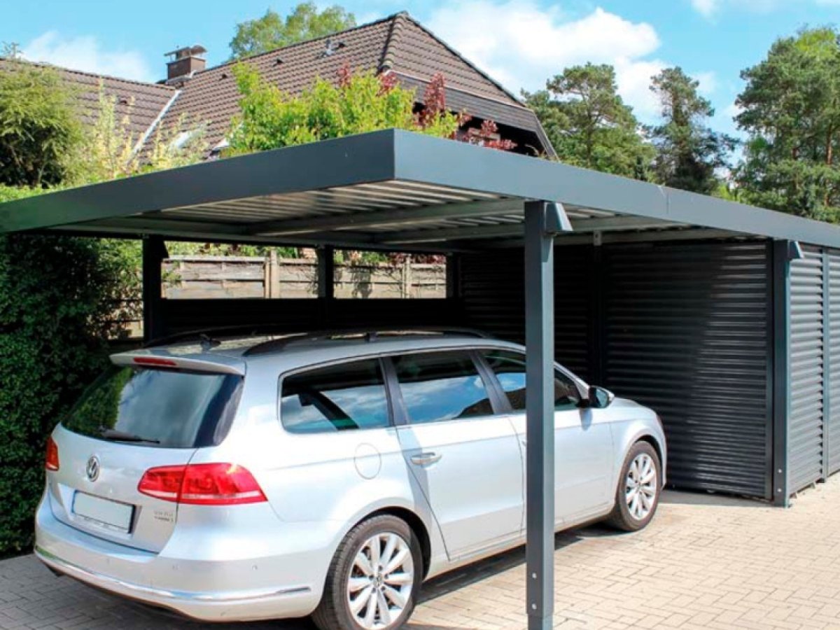 Навес на 1 машину CP-4060 Norgeshus