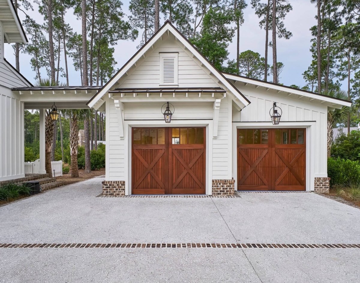 Красивый гараж