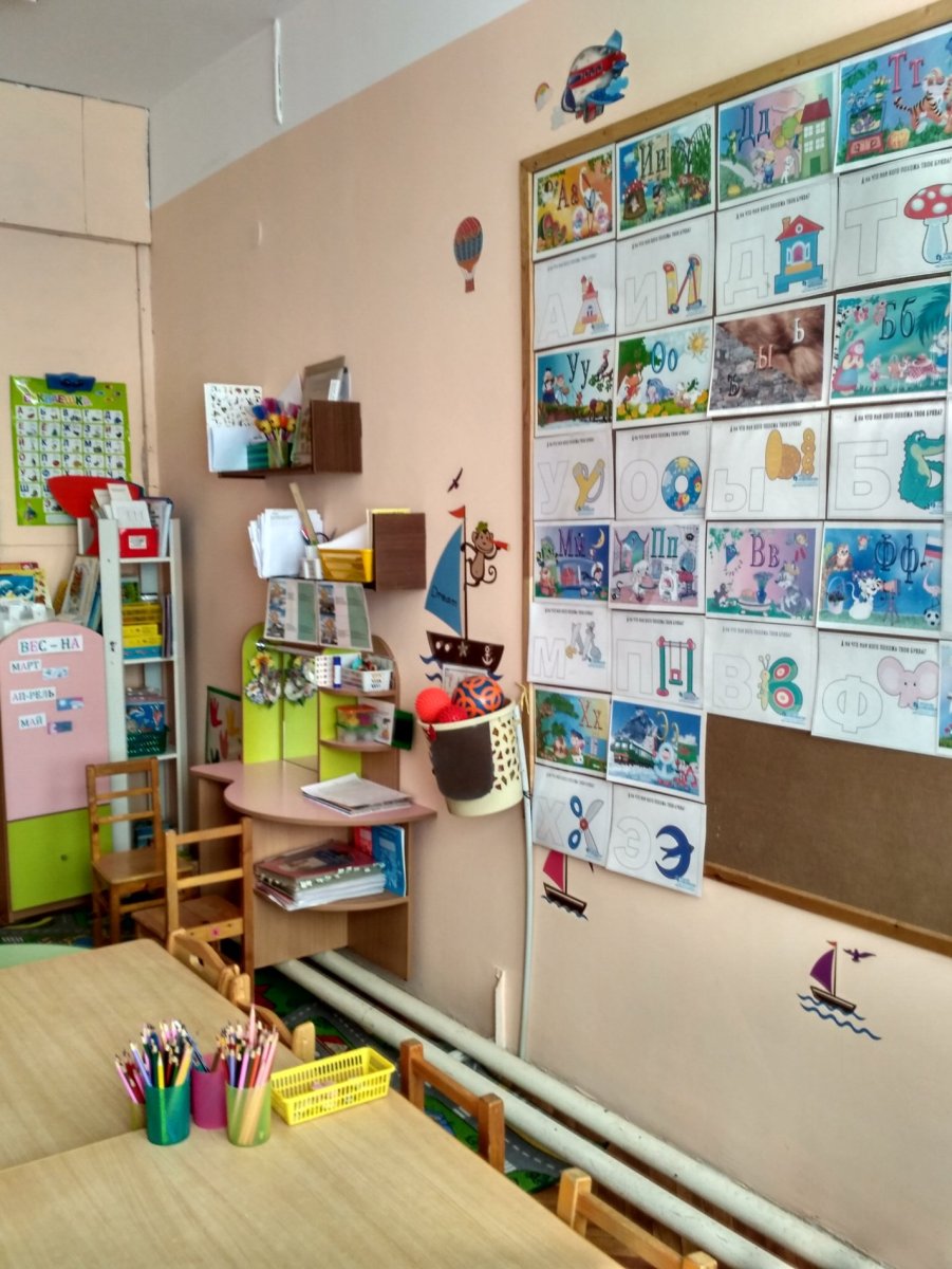 Кабинет логопеда в детском саду