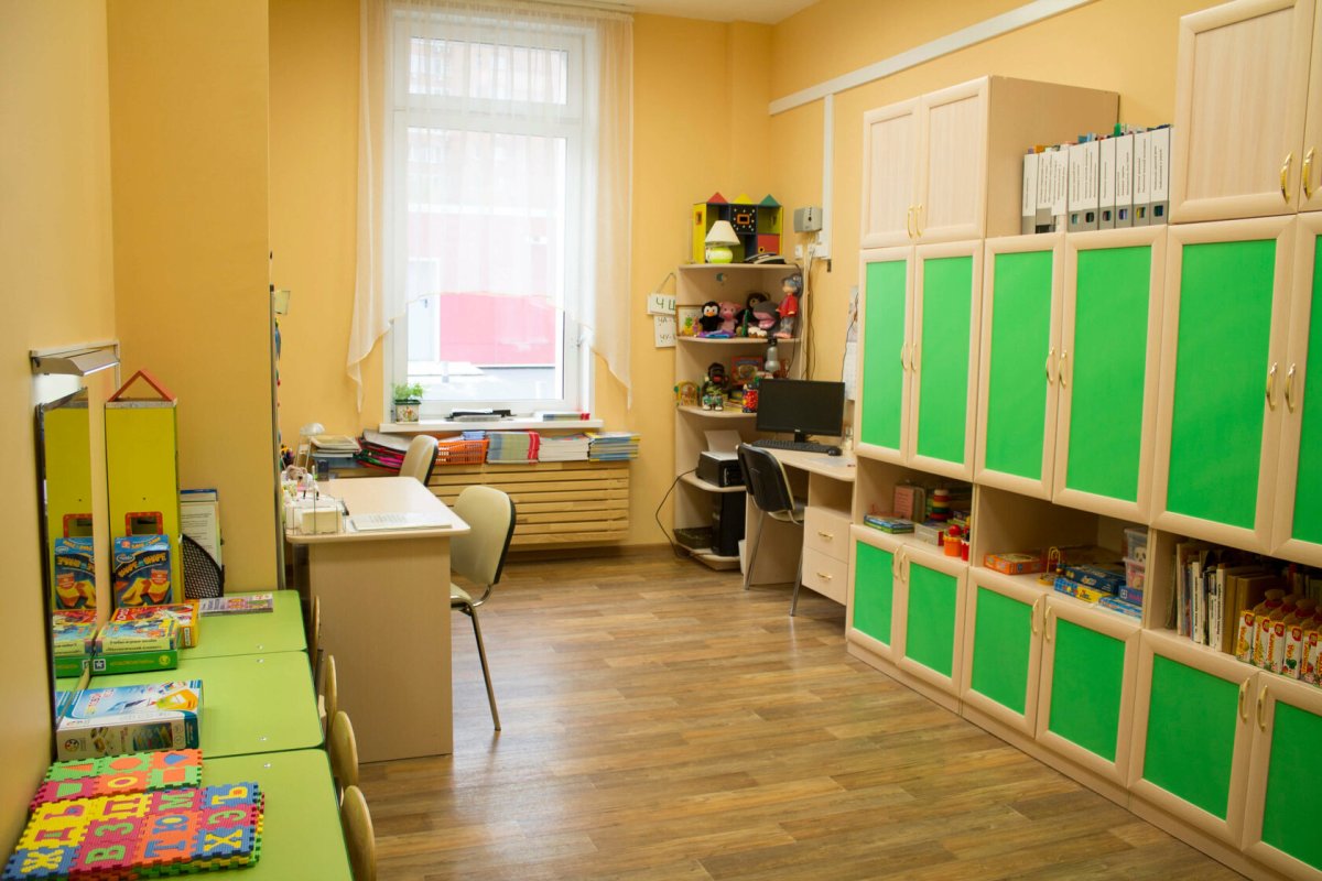 Кабинет логопеда в детском саду
