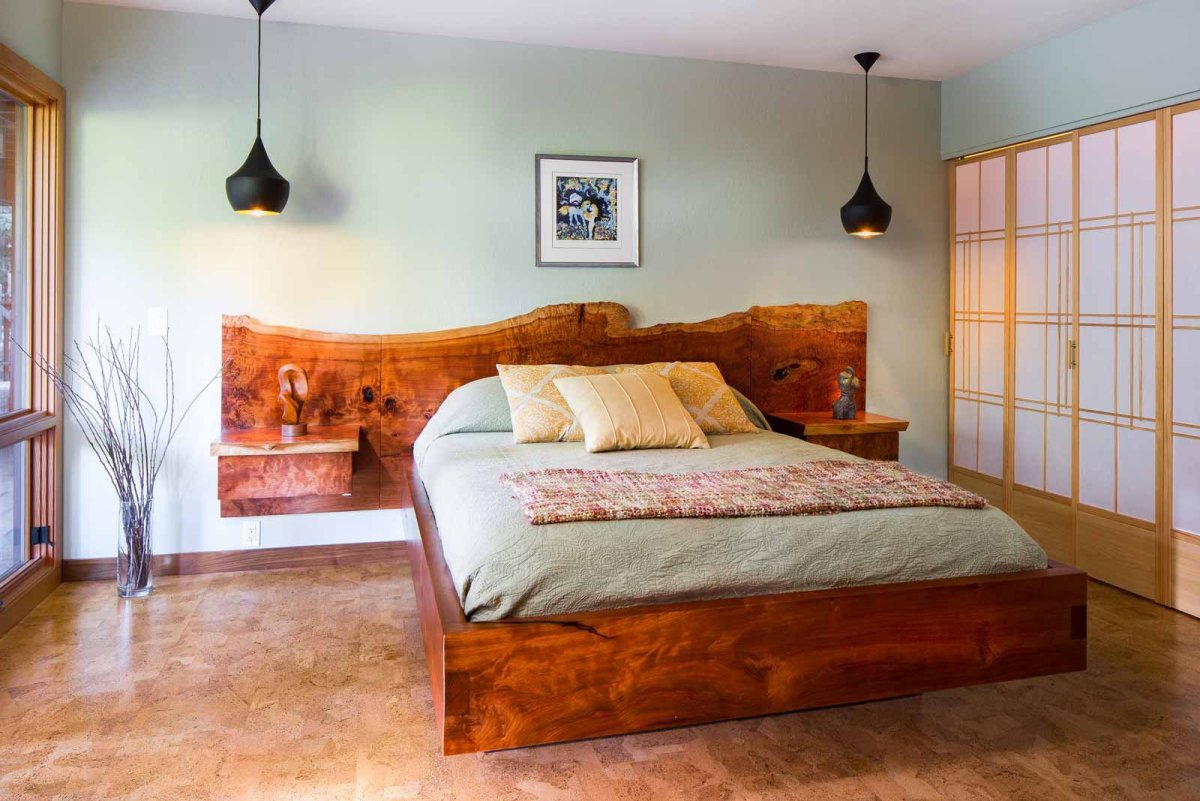 Кровать из слэба