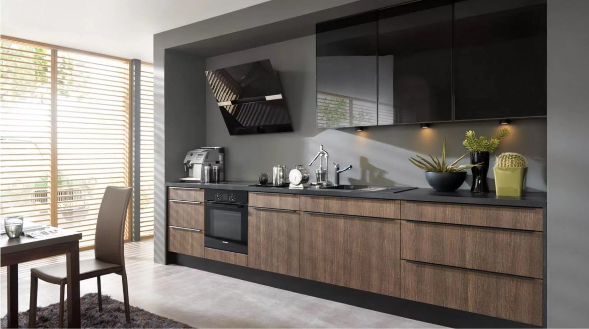 Кухонные фасады под дерево