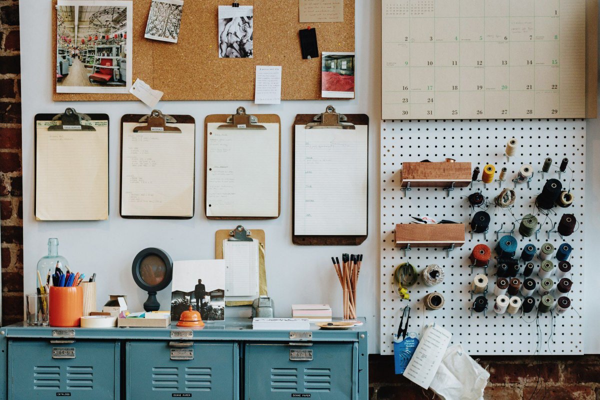 Доска для заметок на стену