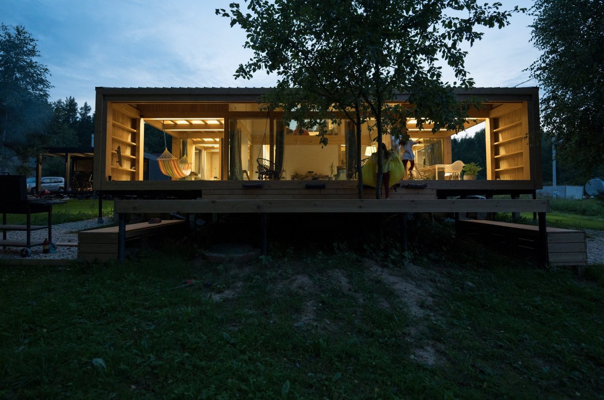 Быстросборный дом