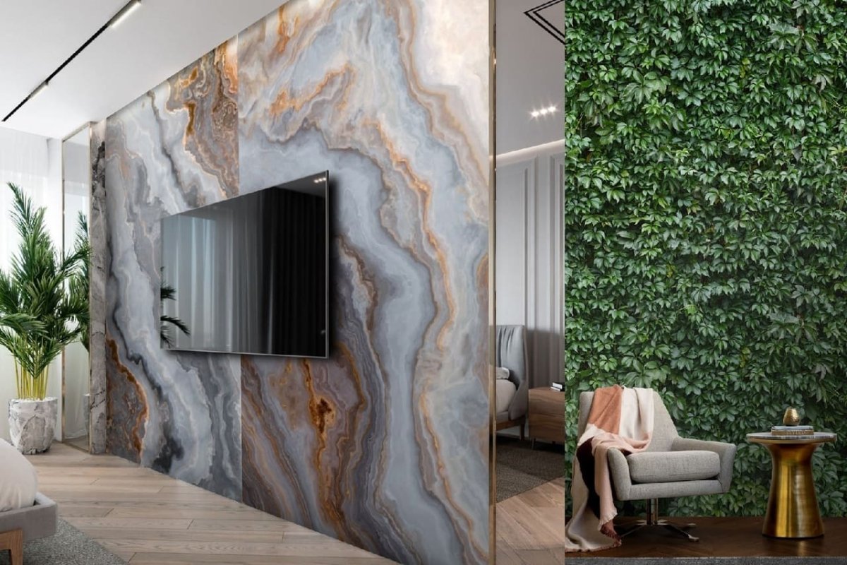 Стена из эпоксидной смолы