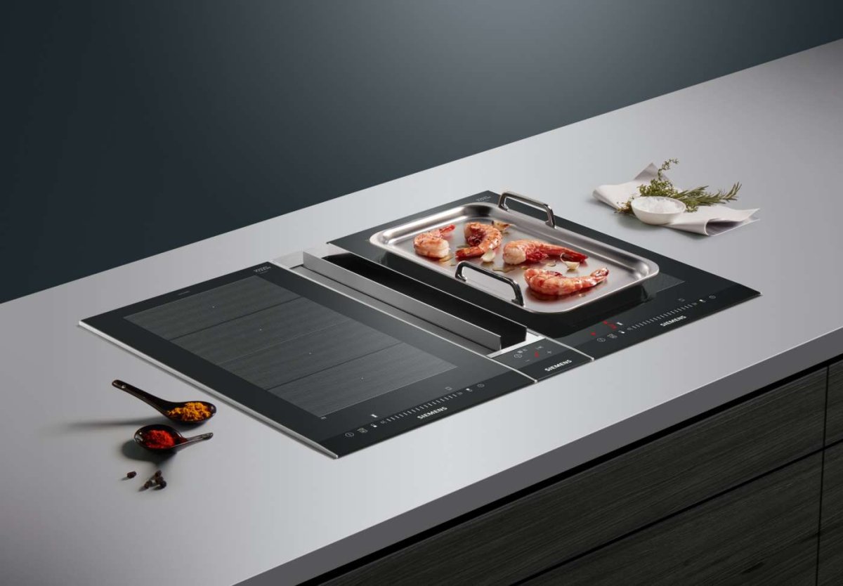 Гриль встроенный в столешницу